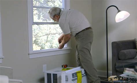 window air conditioner support installation